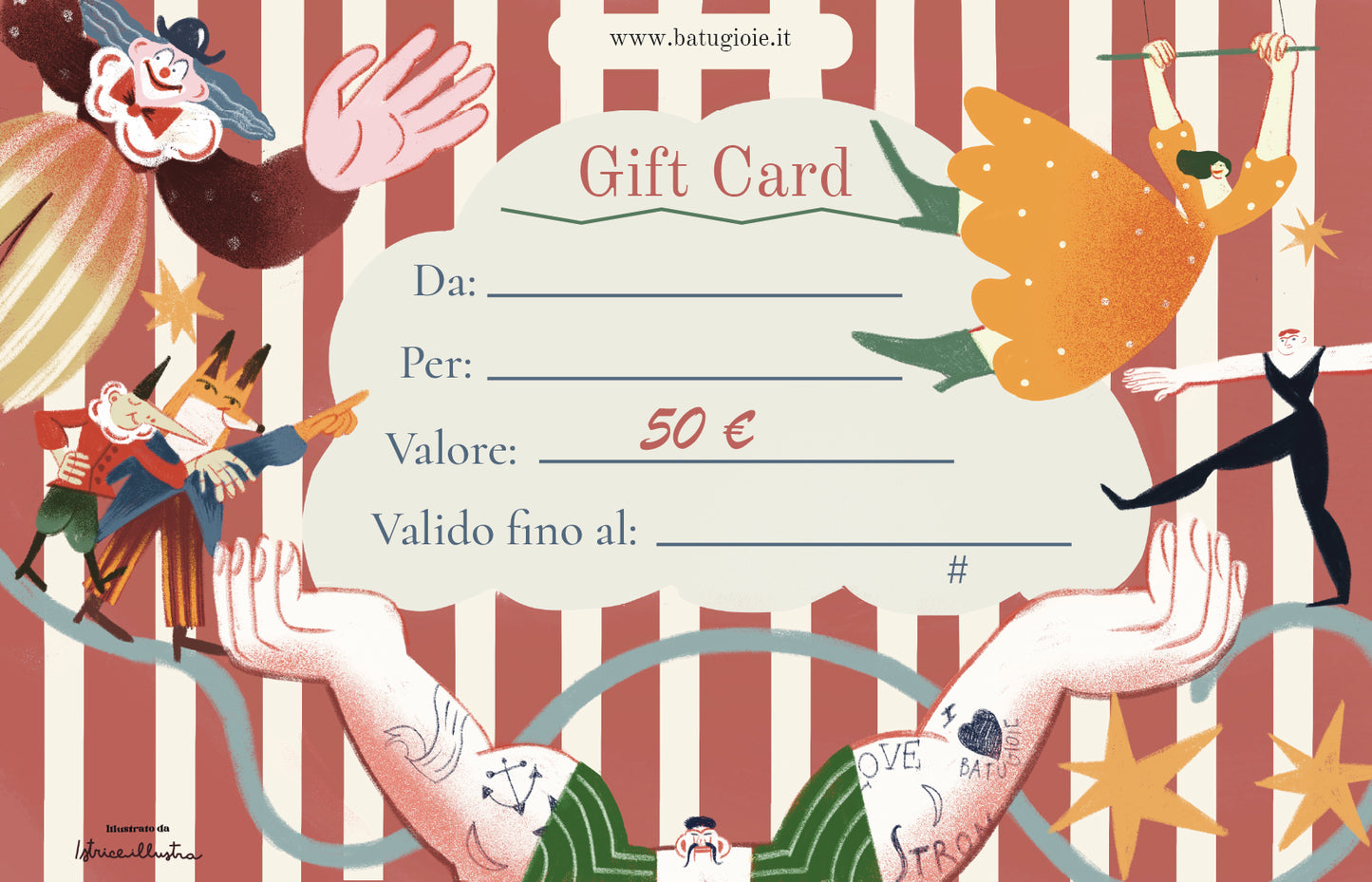 GIFT CARD DA 50 €