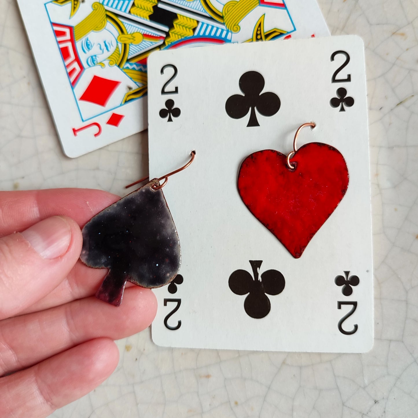 Orecchini CUORE PICCHE