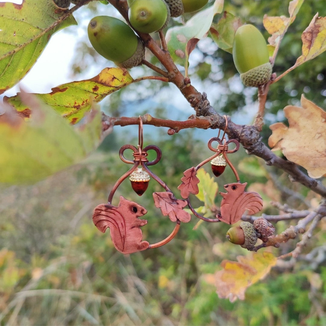 Orecchini SCOIATTOLI CURIOSI
