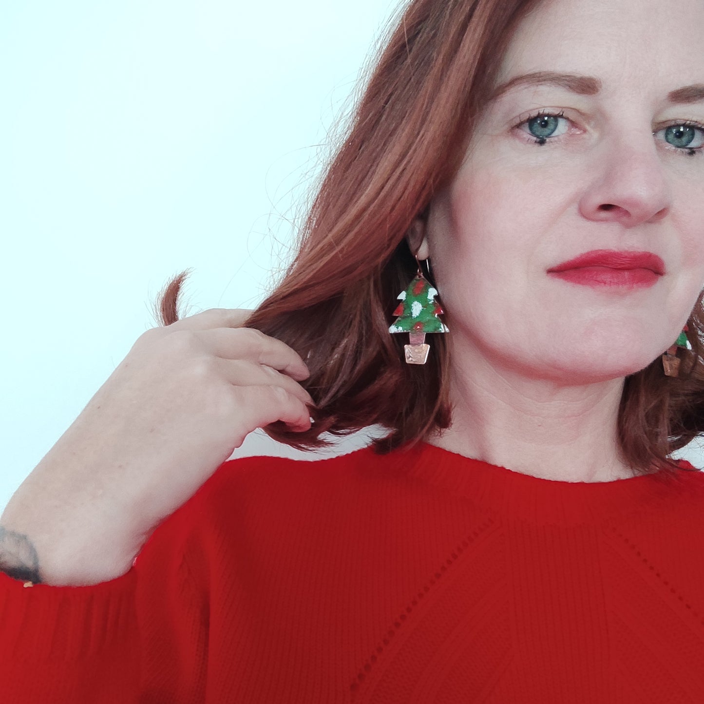 Orecchini ALBERELLI VERDI