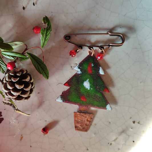 Spilla ALBERO DI NATALE