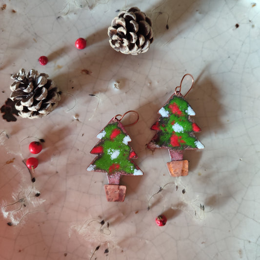 Orecchini ALBERELLI VERDI