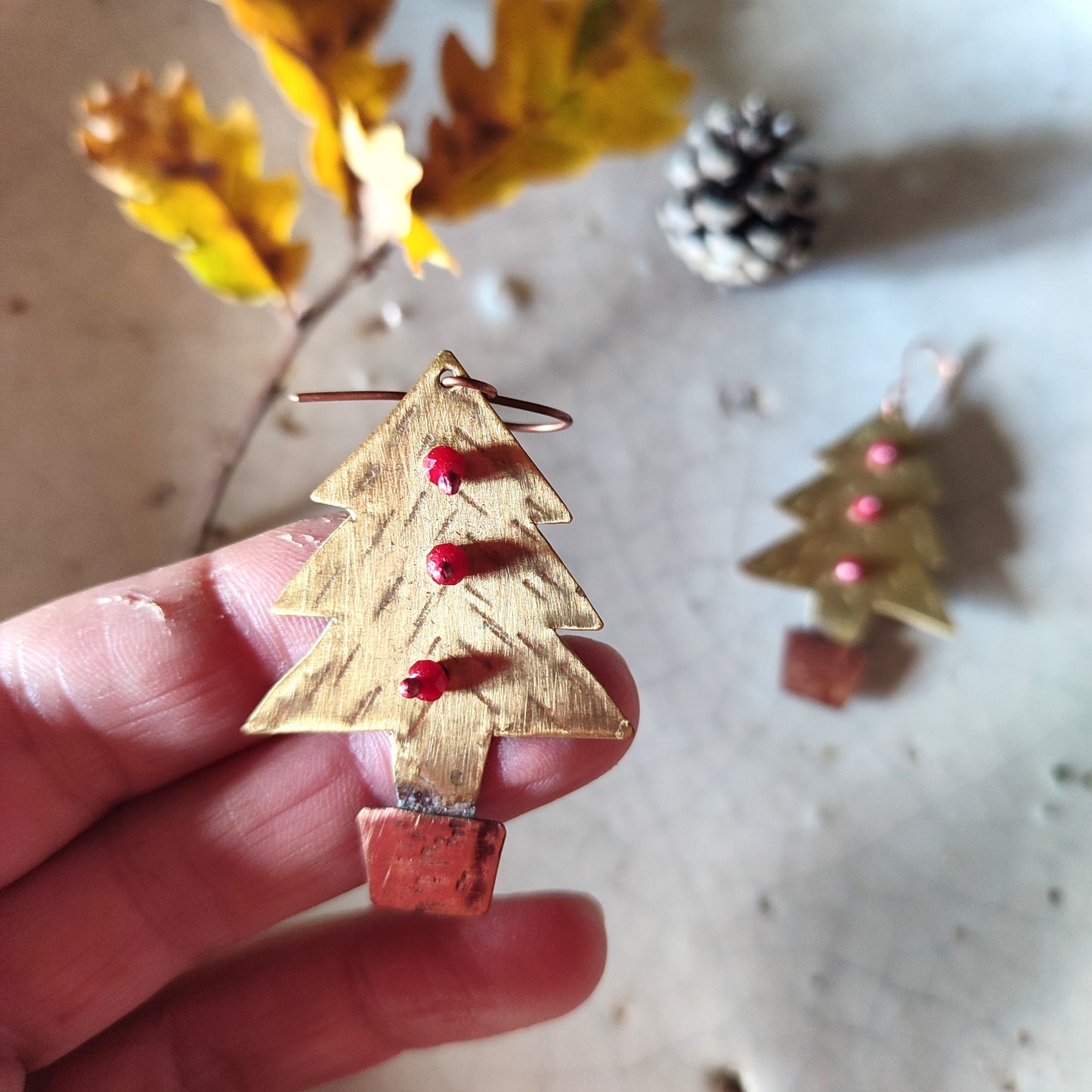 Orecchini ALBERELLI ottone