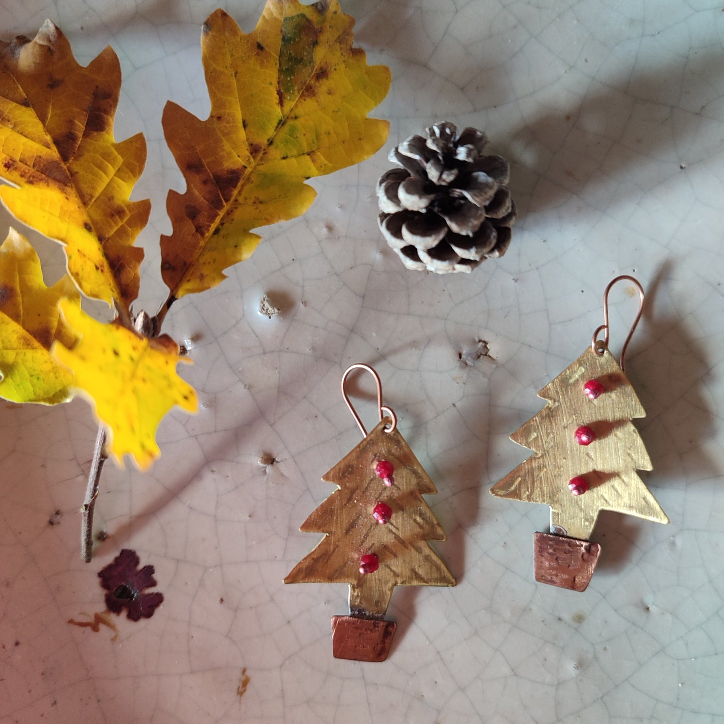 Orecchini ALBERELLI ottone