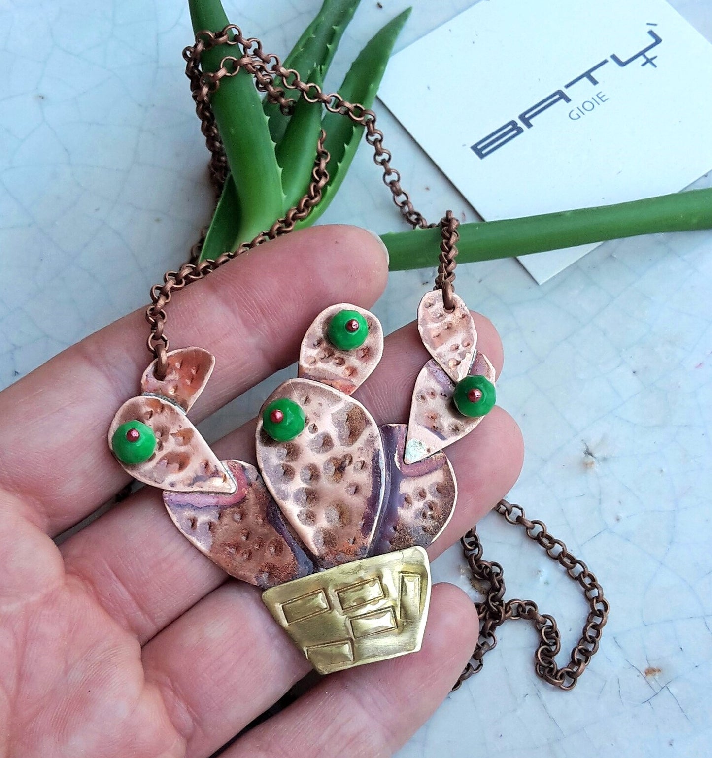 Collana CACTUS fico d'India