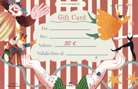 GIFT CARD DA 50 €