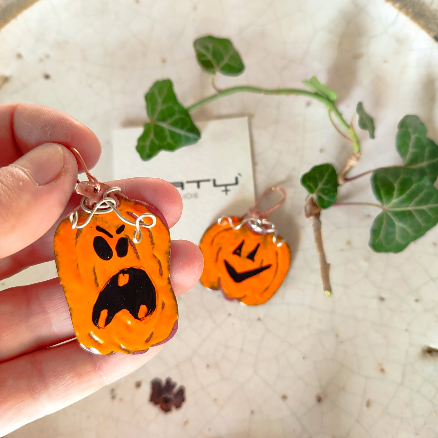 Orecchini ZUCCHE HALLOWEEN