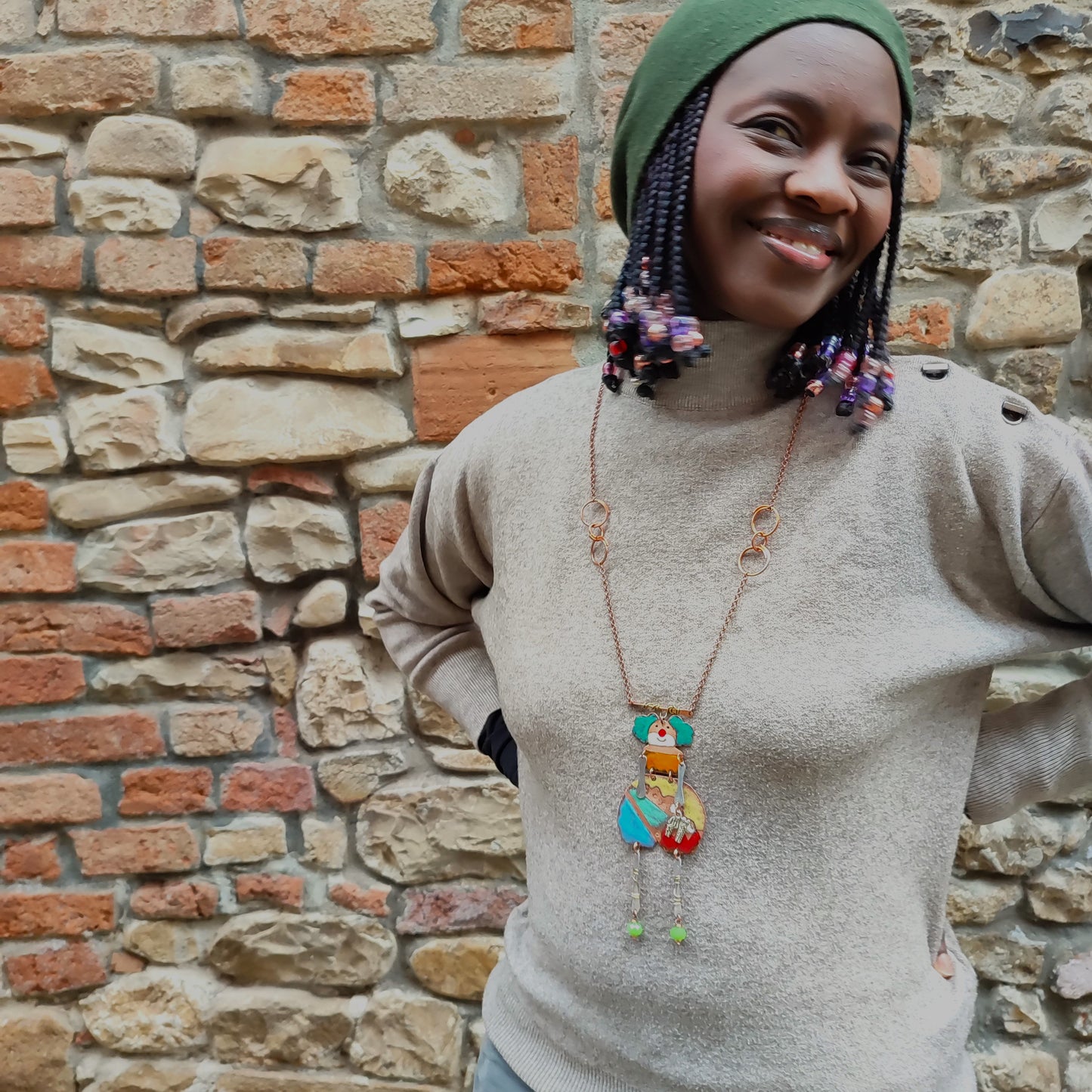 Collana CLOWN TONDO