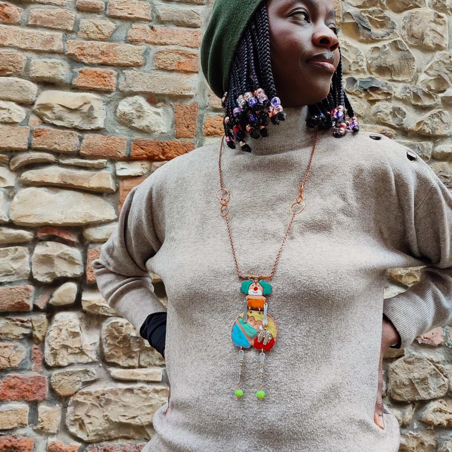 Collana CLOWN TONDO