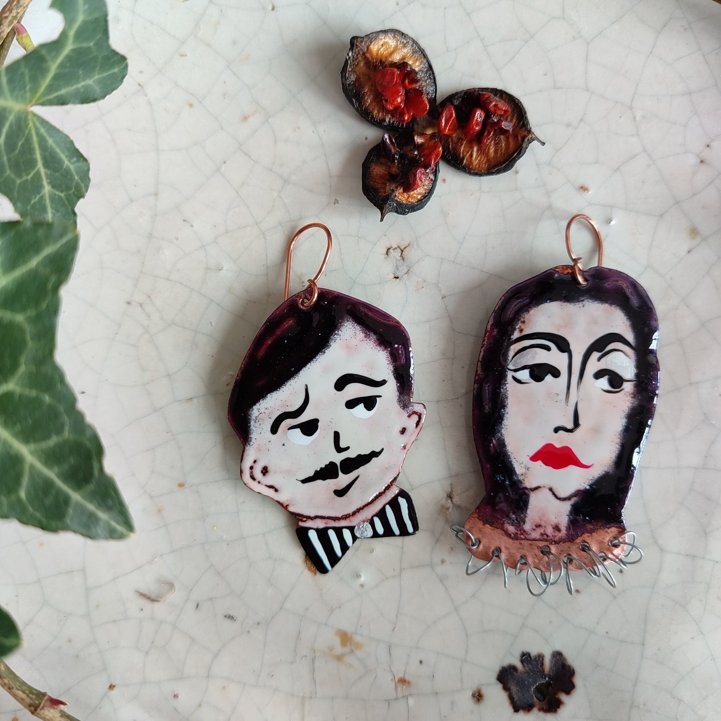 Orecchini GOMEZ e MORTICIA