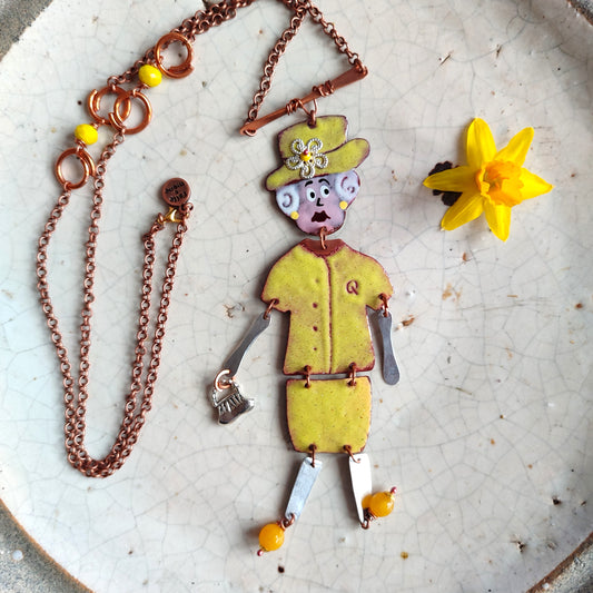 Collana REGINA ELISABETTA gialla
