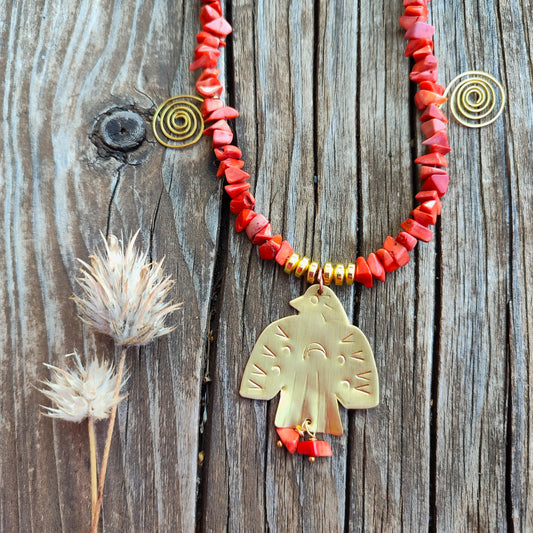 Collana AQUILA ROSSA