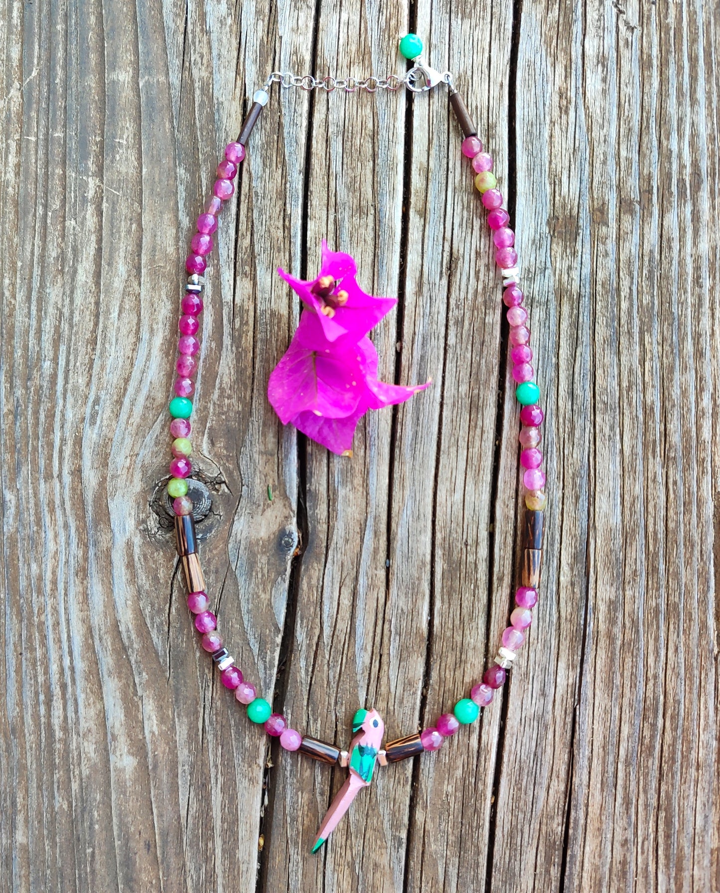 Collana PINK PARROT