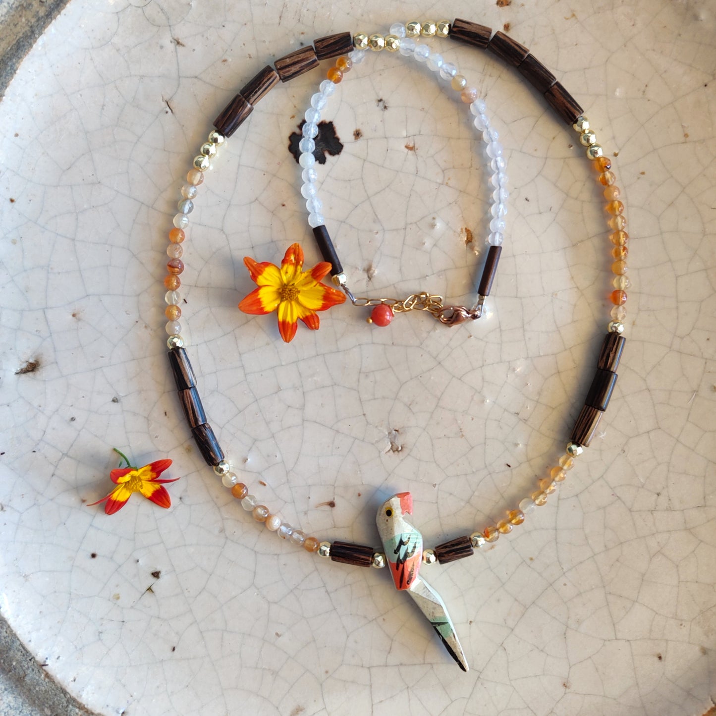 Collana SUNSET PARROT