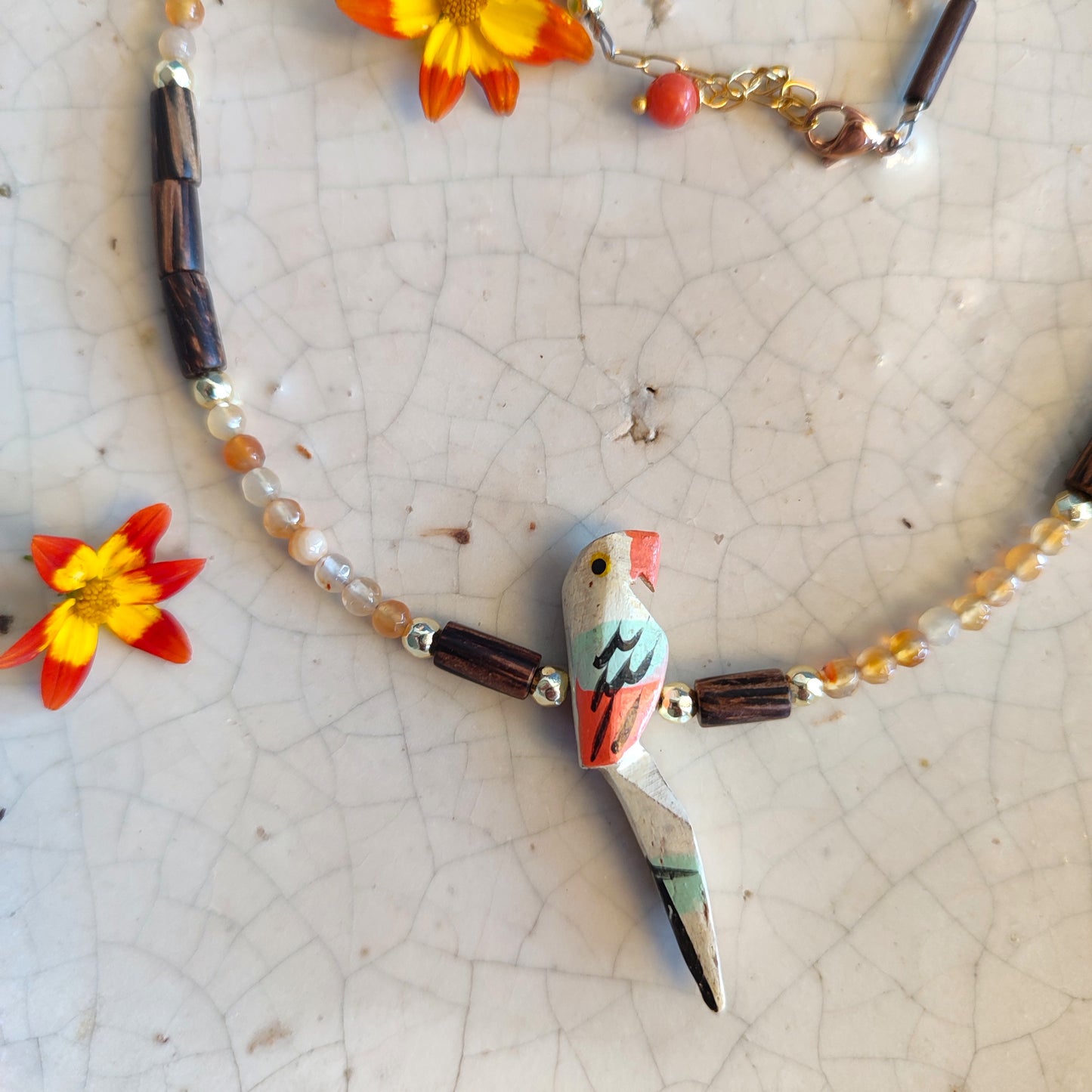 Collana SUNSET PARROT