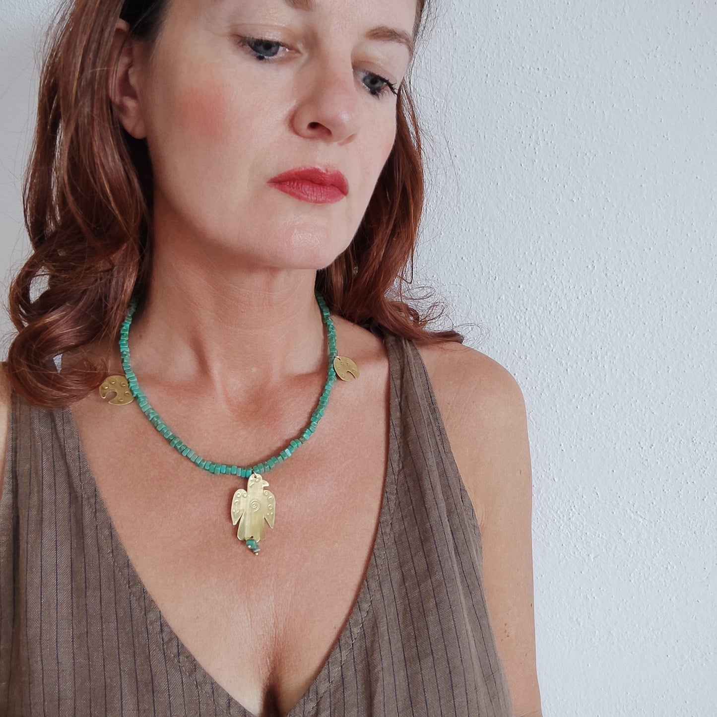 Collana AQUILA VERDE