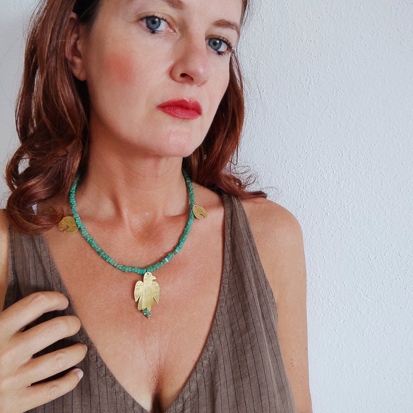 Collana AQUILA VERDE