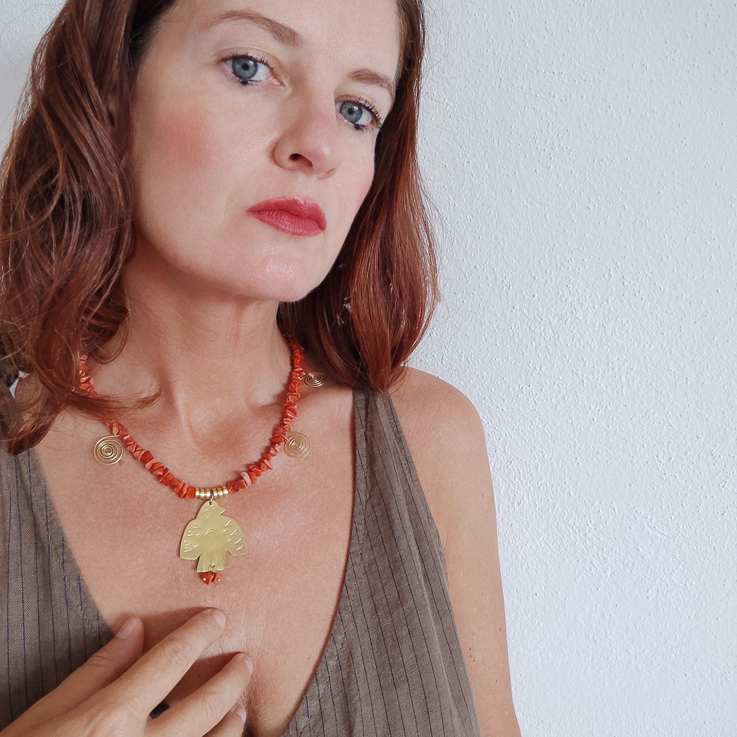 Collana AQUILA ROSSA